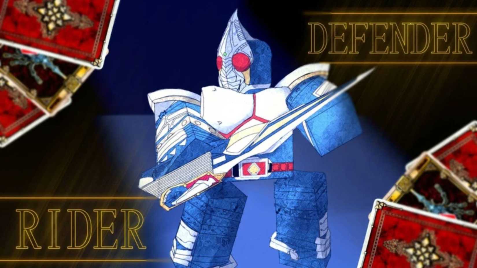 Rider Defenders character