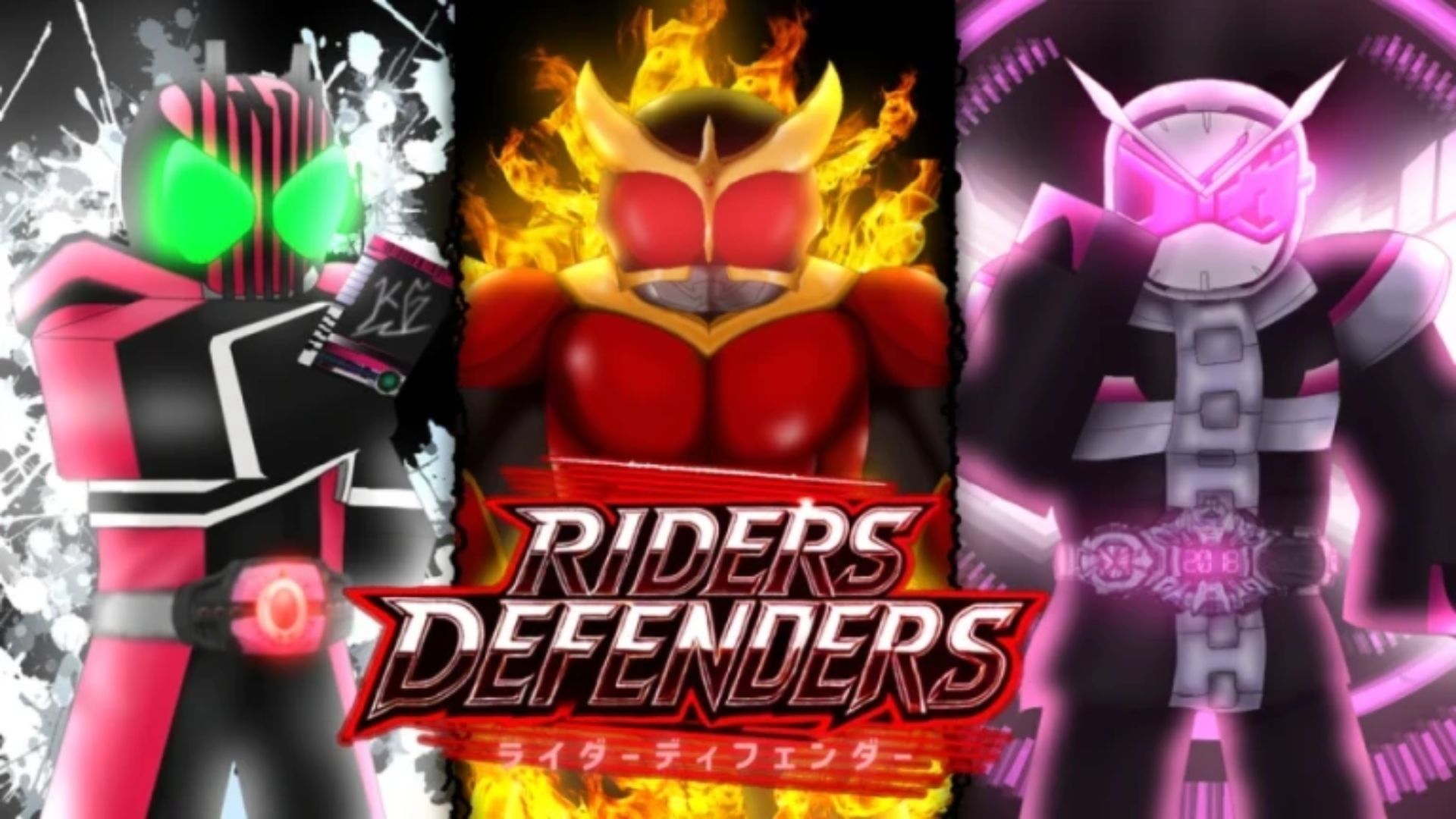 Rider Defenders characters