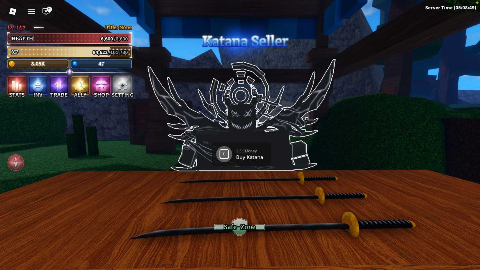 Sailor Peace Katana Seller