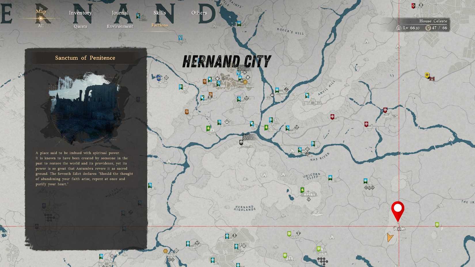 Sanctum of Penitence Location Crimson Desert