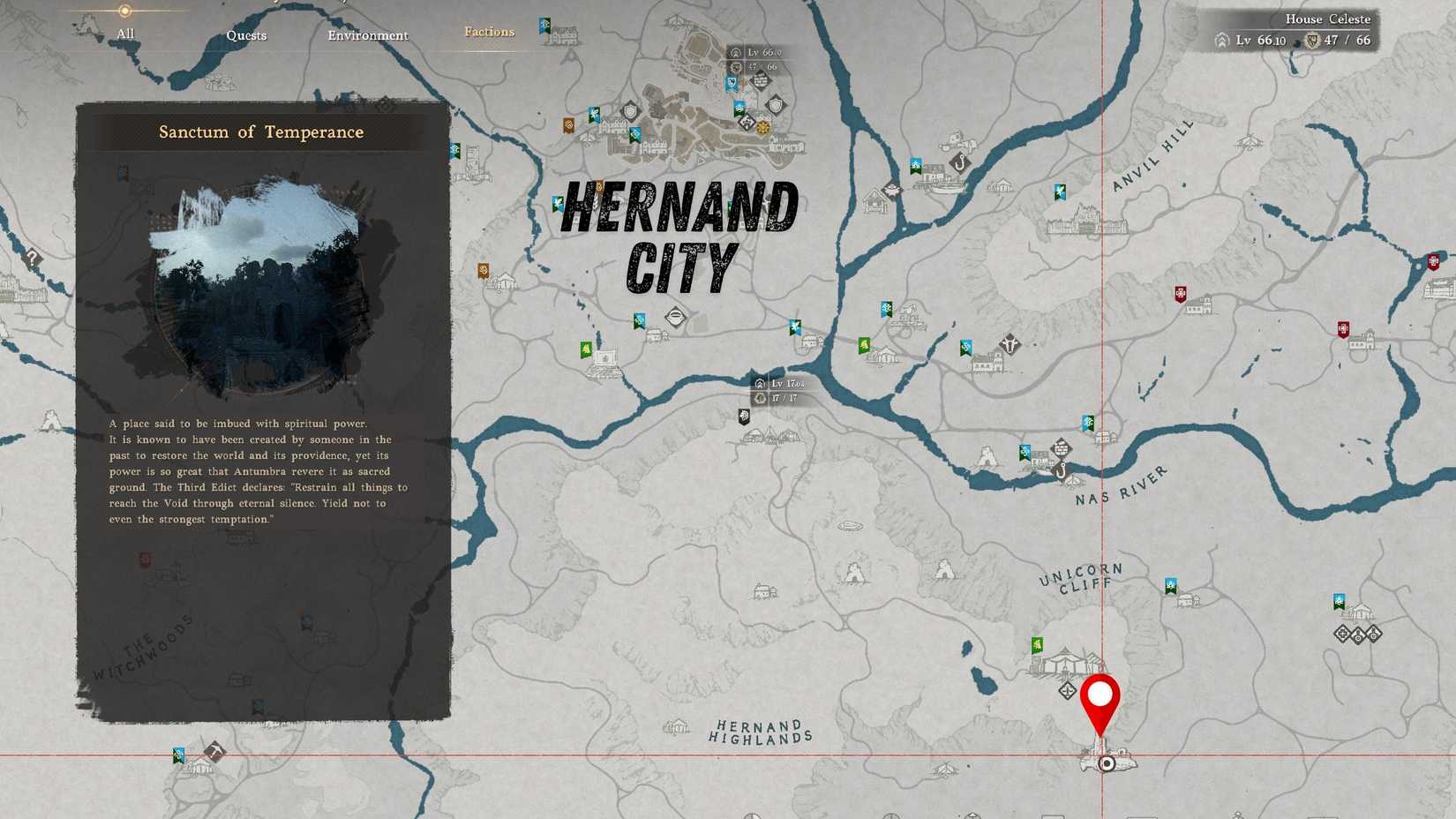 Sanctum of Temperance Place Crimson Desert