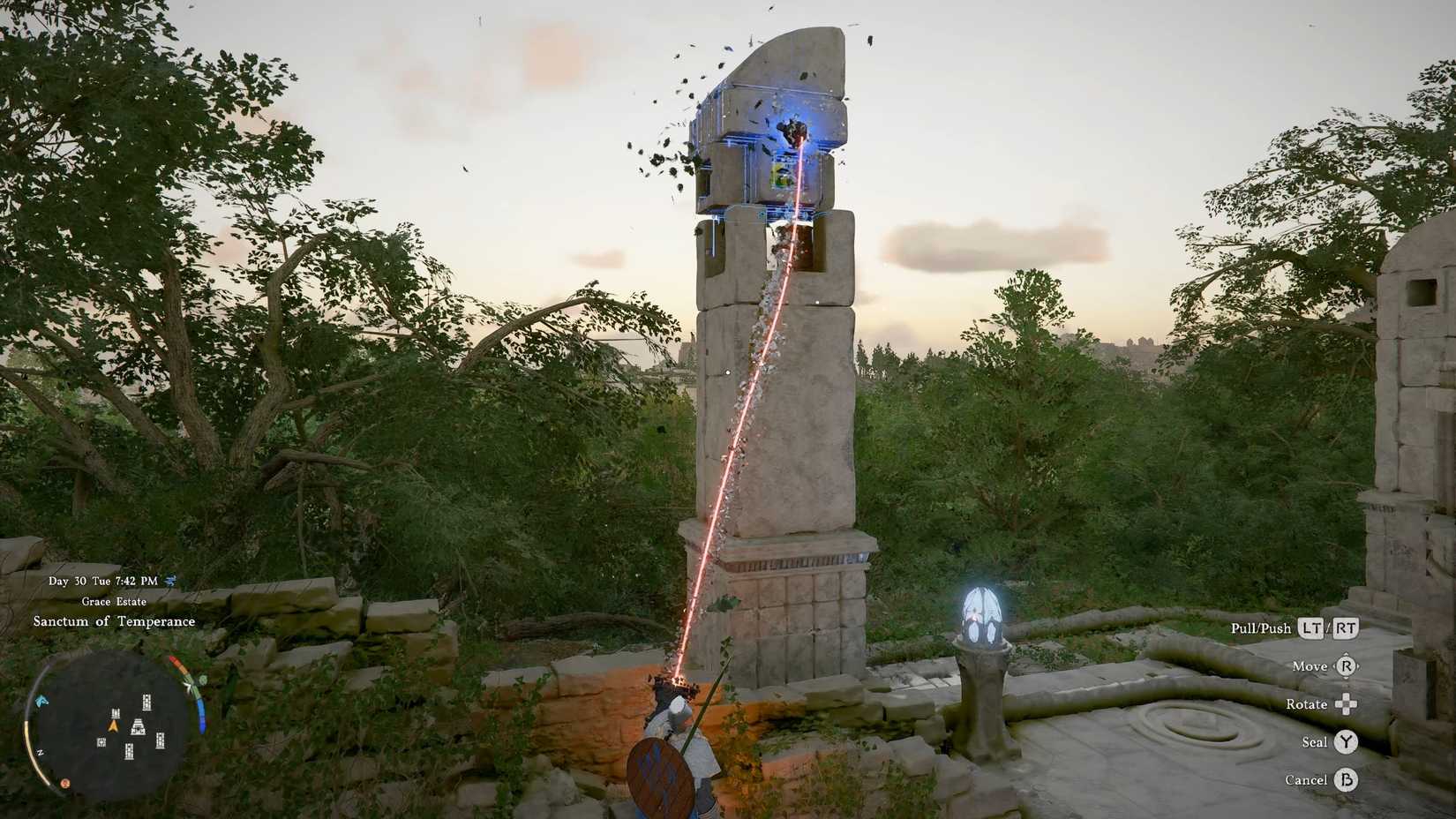 Sanctum of Temperance Location of Fusion Core Crimson Desert