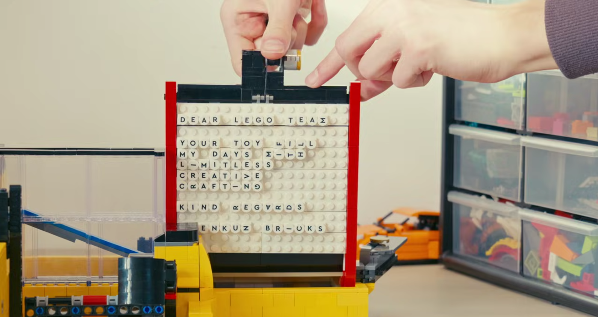 This Custom-Built LEGO Typewriter is the Best Thing You're Going to See ...
