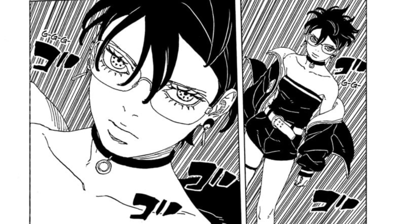 Sarada Uchiha never get the Infinite Mangekyo Sharingan Boruto