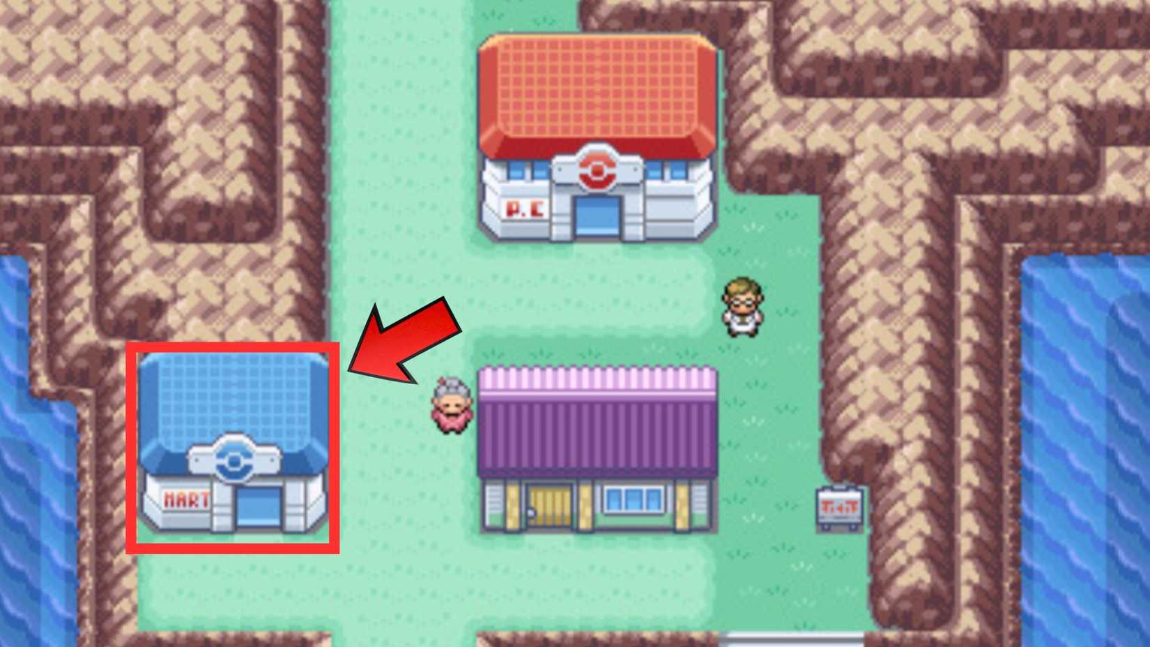 Seven Island Pocket Mart Ultra Ball Pokemon Fire Red Leaf Green-1