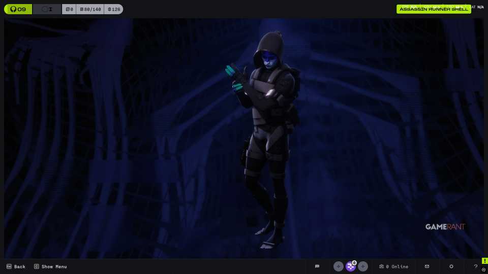 Shadow Index Assassin Skin - Marathon