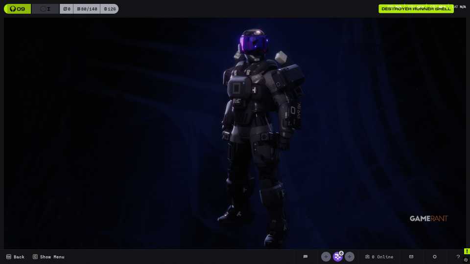 Shadow Index Destroyer Skin - Marathon