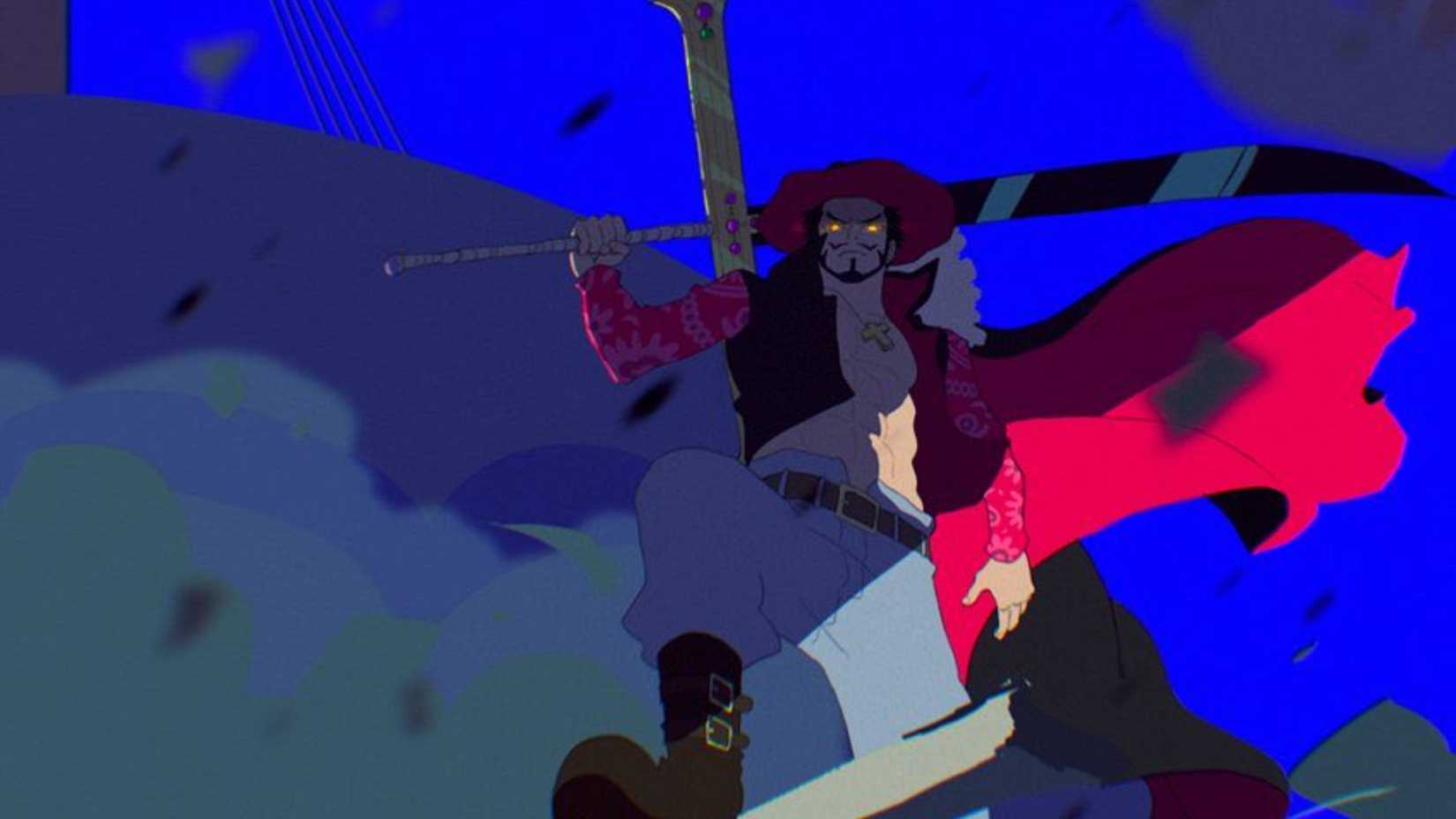 Shanks Sword vs Mihawk Swordsmanship One Piece 