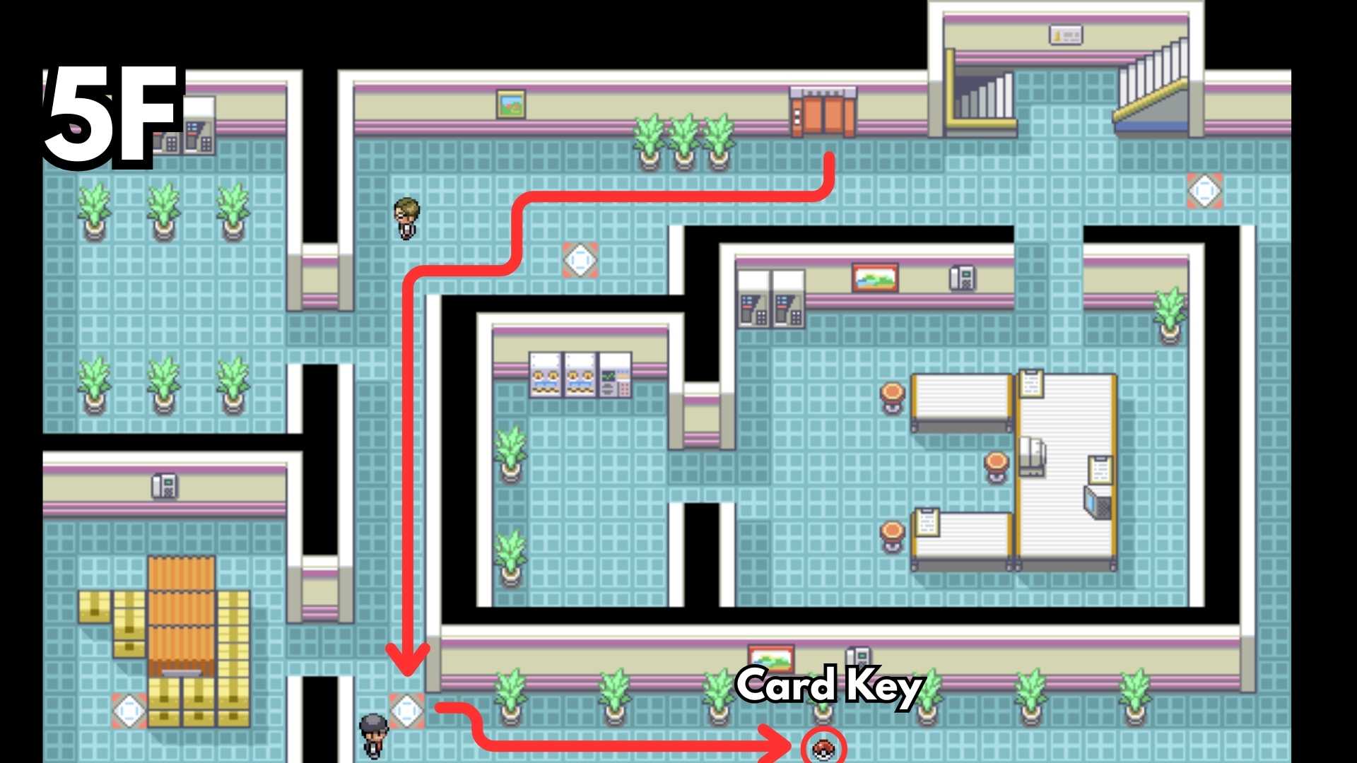 how to get card key in pokemon fire red Where Team Rocket How to get Card Key