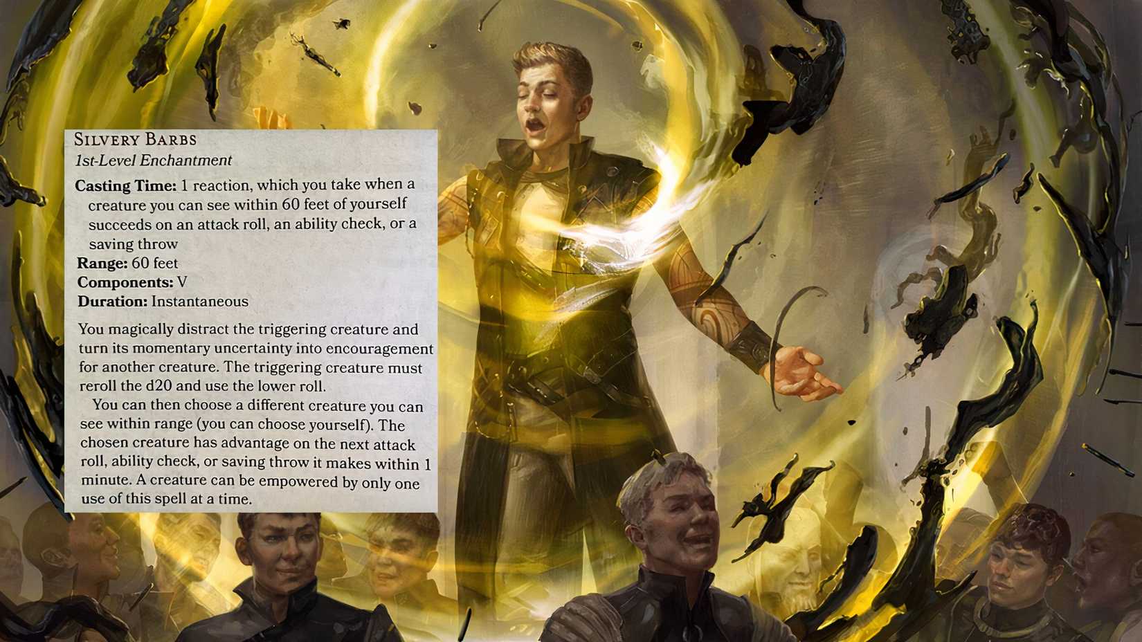 Silvery Barbs from D&D Beyond