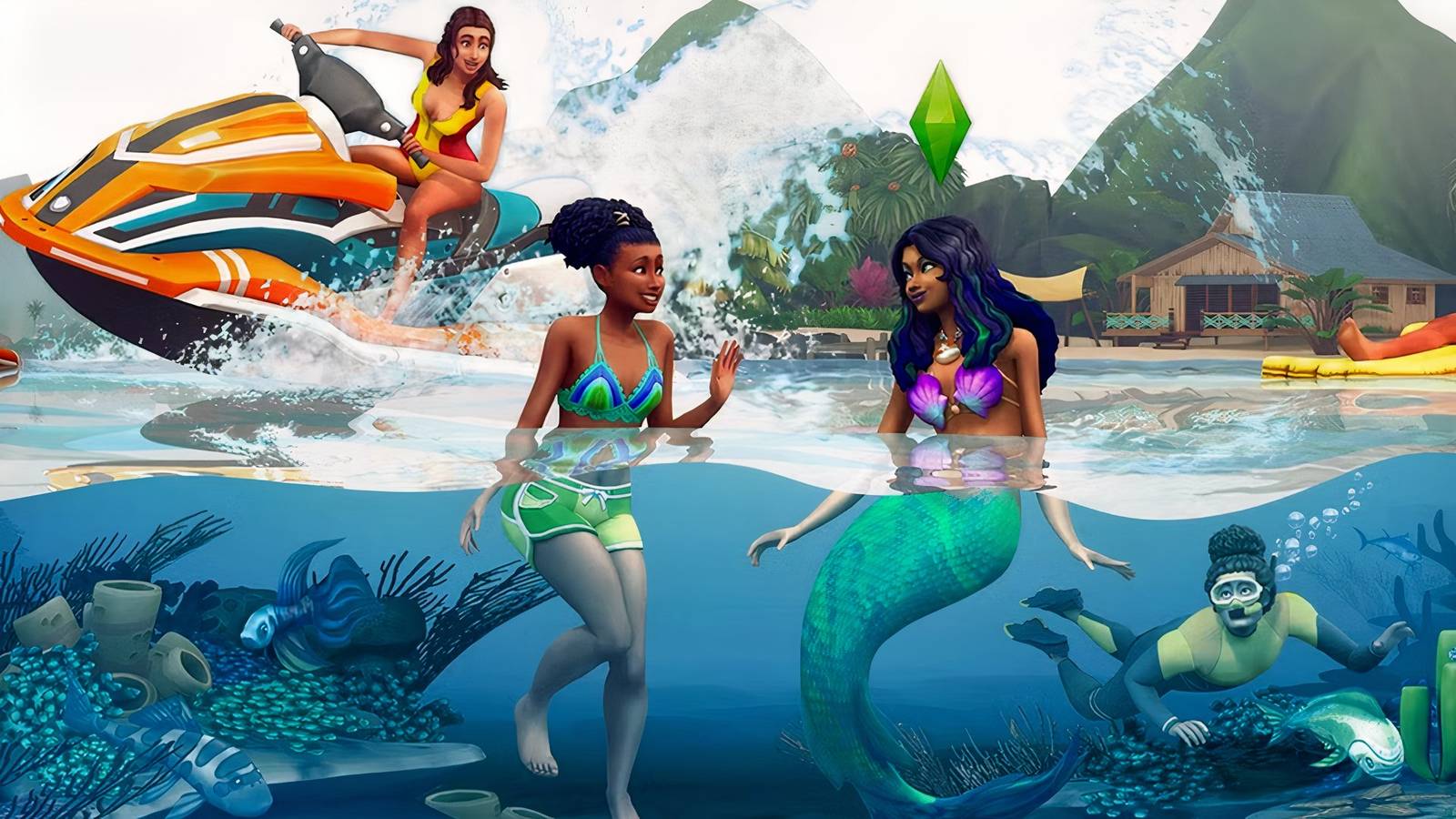 Sims 4 Challenge Will Make You Want a Brand-New Mermaid Character ASAP Sims 4 Challenge Will Make You Want a Brand-New Mermaid Character ASAP