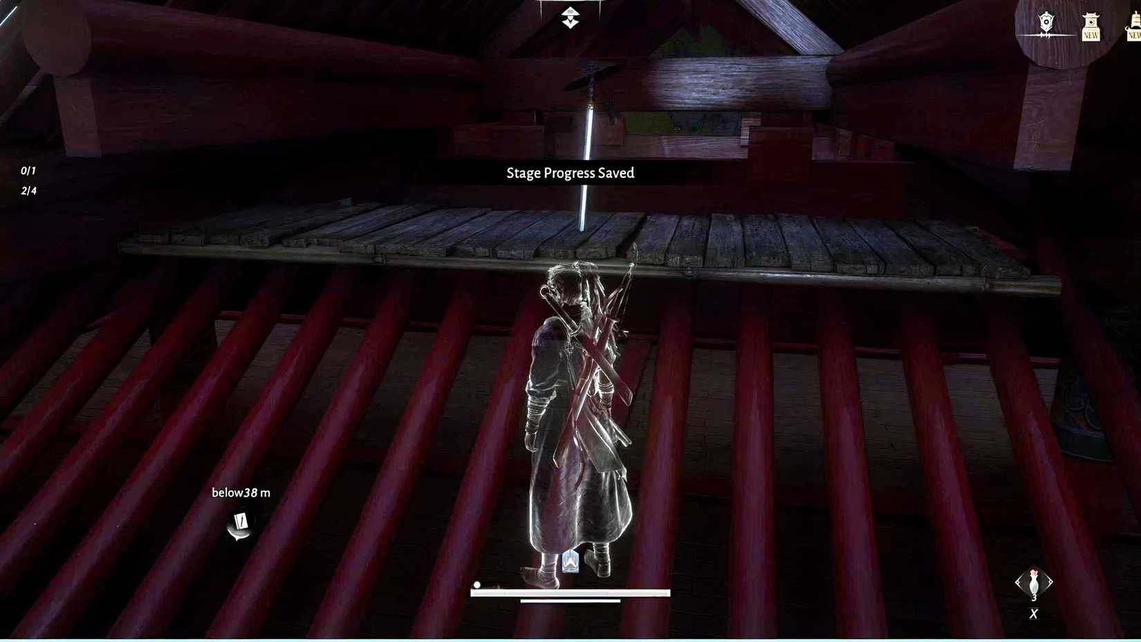 small roof opening where winds meet