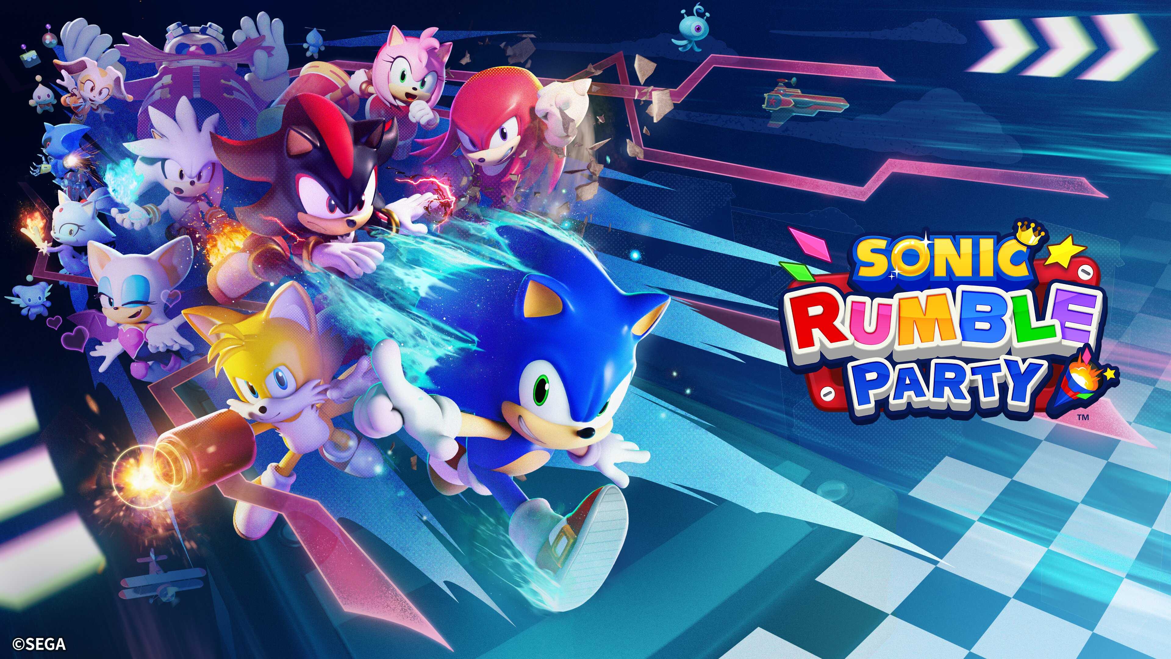 Rumble Racking Sonic Rumble Party Relaunches With Smurfs Collab