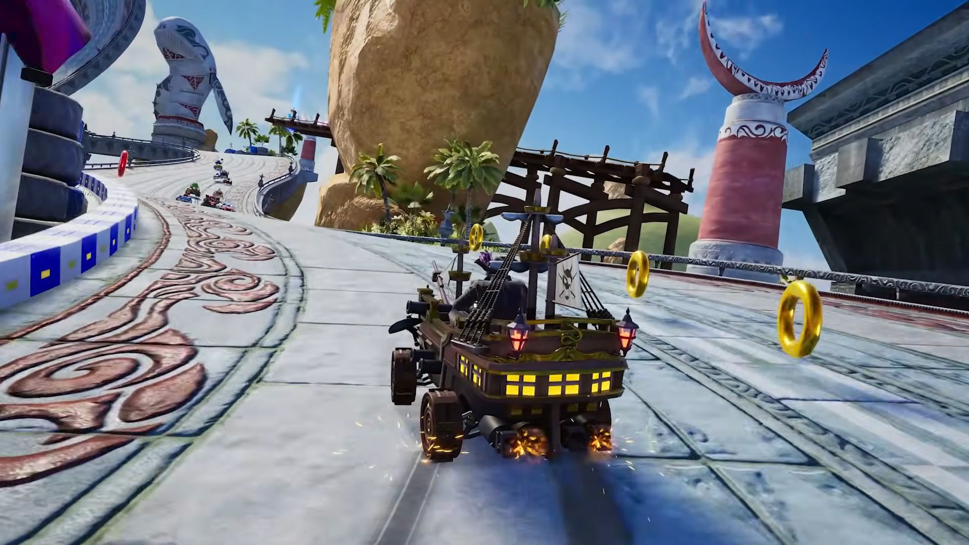 sonic-racing-crossworlds-reveals-incoming-free-character-updates-gamerant-majima-car