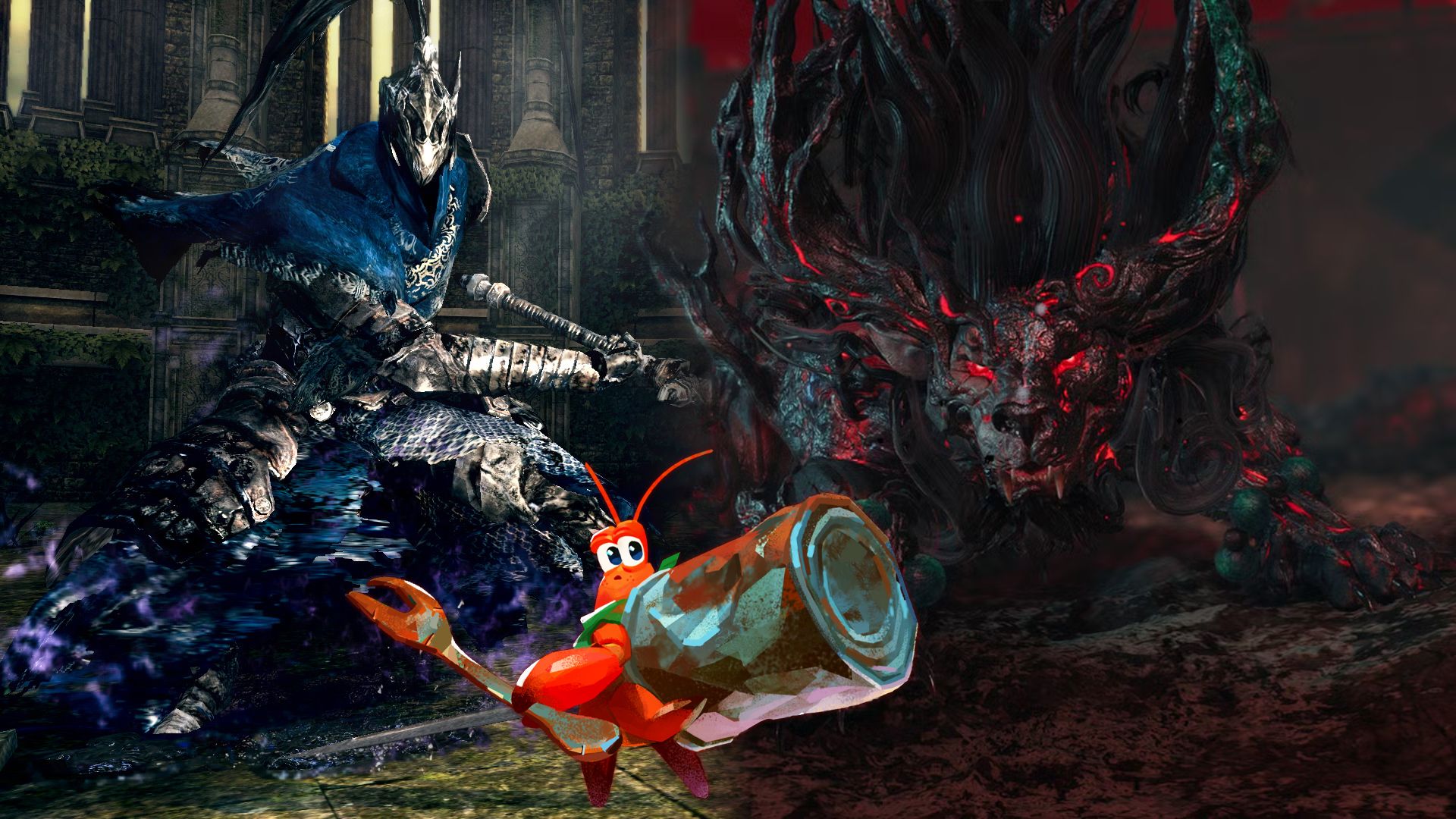 Soulslike Games Easier Than Dark Souls - nioh, dark souls artorias, another's crab treasure