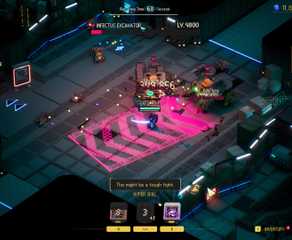 Ascend to ZERO character fighting against Infectus Excavators