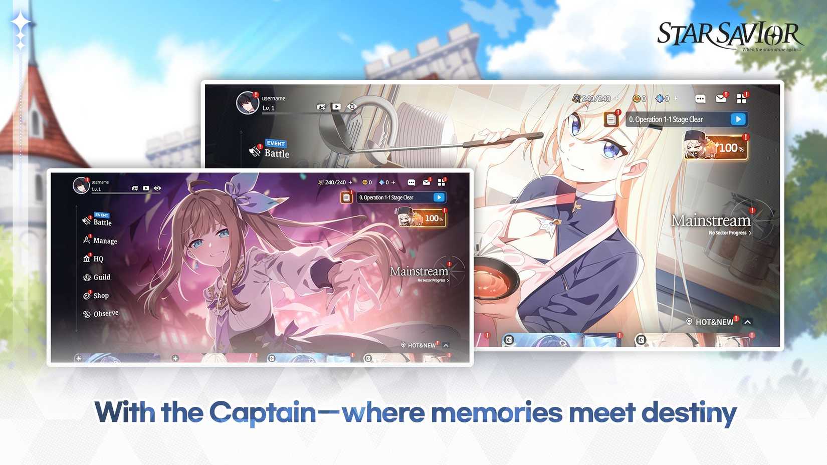 Star Savior characters