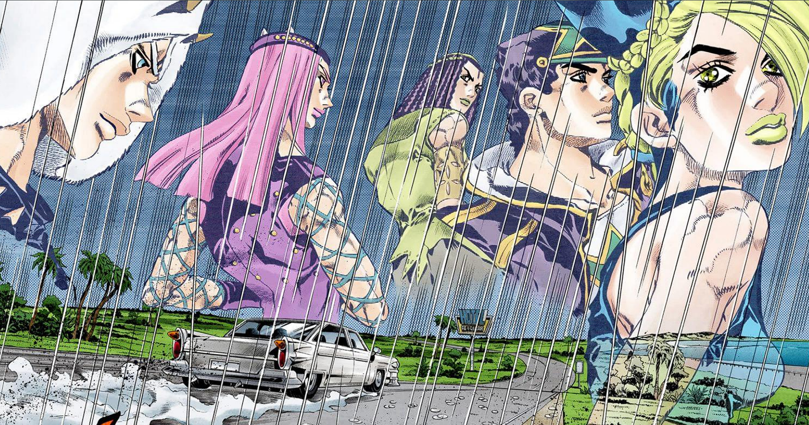 Stone Ocean Manga end