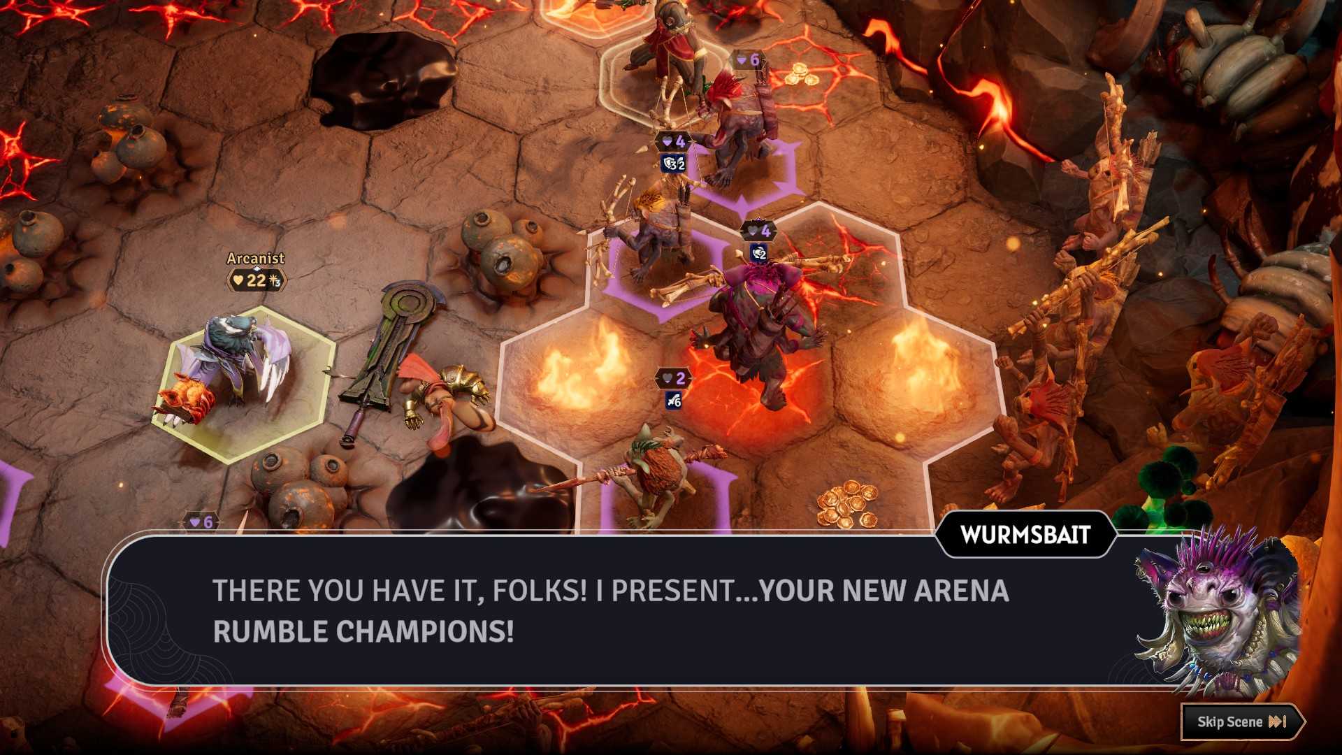 Crogunk Arena Rumble Sunderfolk Arena Rumble One-Shot Walkthrough & Tips