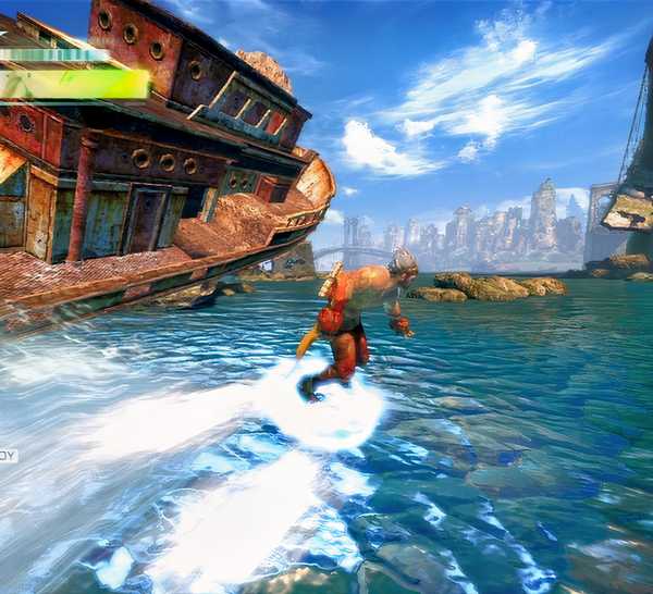 Surfing in Enslaved Odyssey to the West (2010)-1