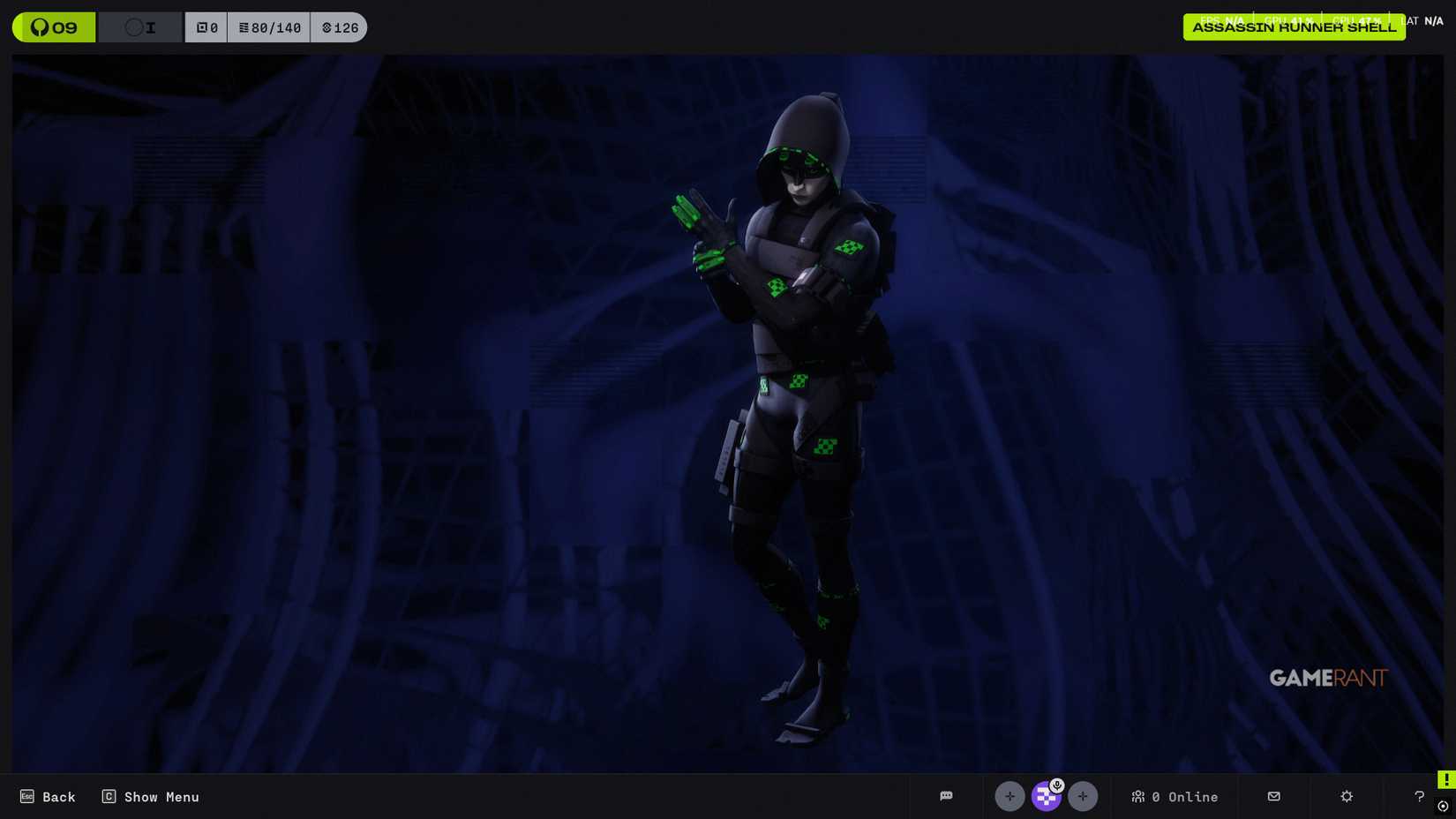 Syntax Disrupt Assassin Skin  - Marathon