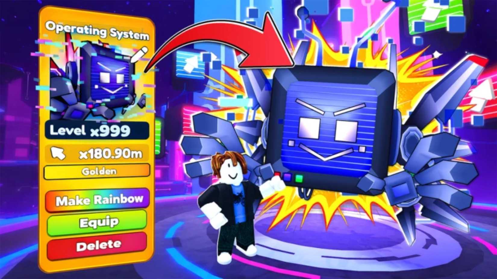 Tap Simulator character