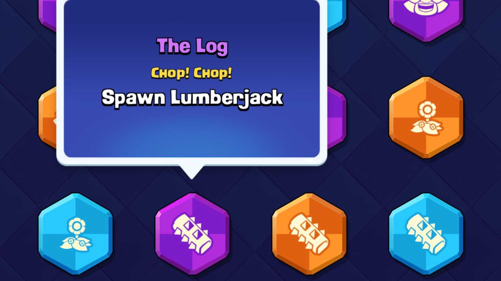 the log modifier clash royale
