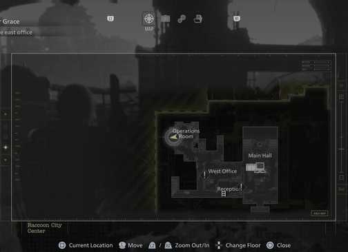 Map Behind Rpd 8 Easter Eggs Fans Missed In Resident Evil Requiem