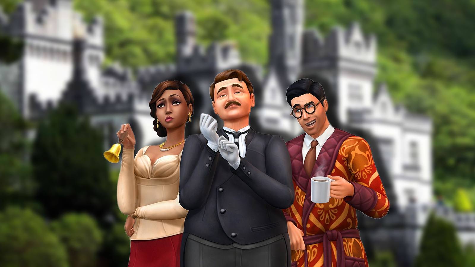 Sims 4 Player Builds Giant Castle in the Game Sims 4 Player Builds Giant Castle in the Game