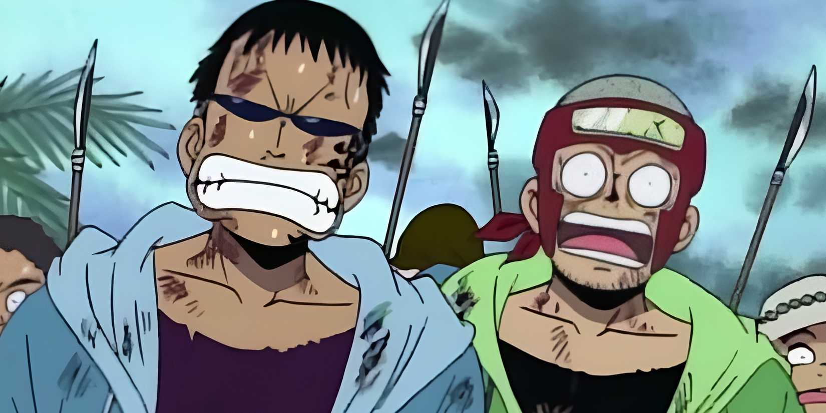 Things about One Piece that never made sense Johnny and Yosaku in Arlong Park