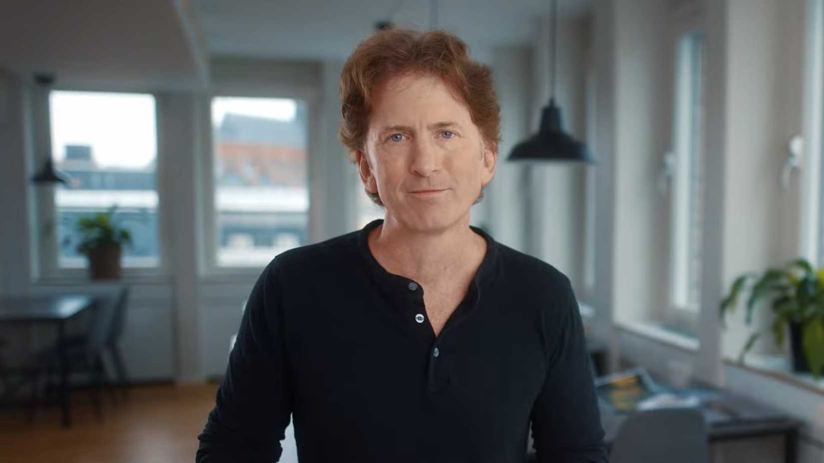 Todd Howard with blurred background