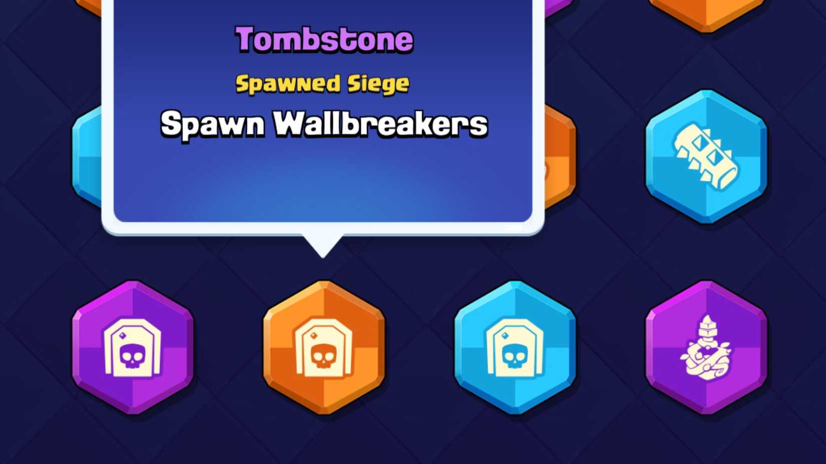 tombstone modifier clash royale