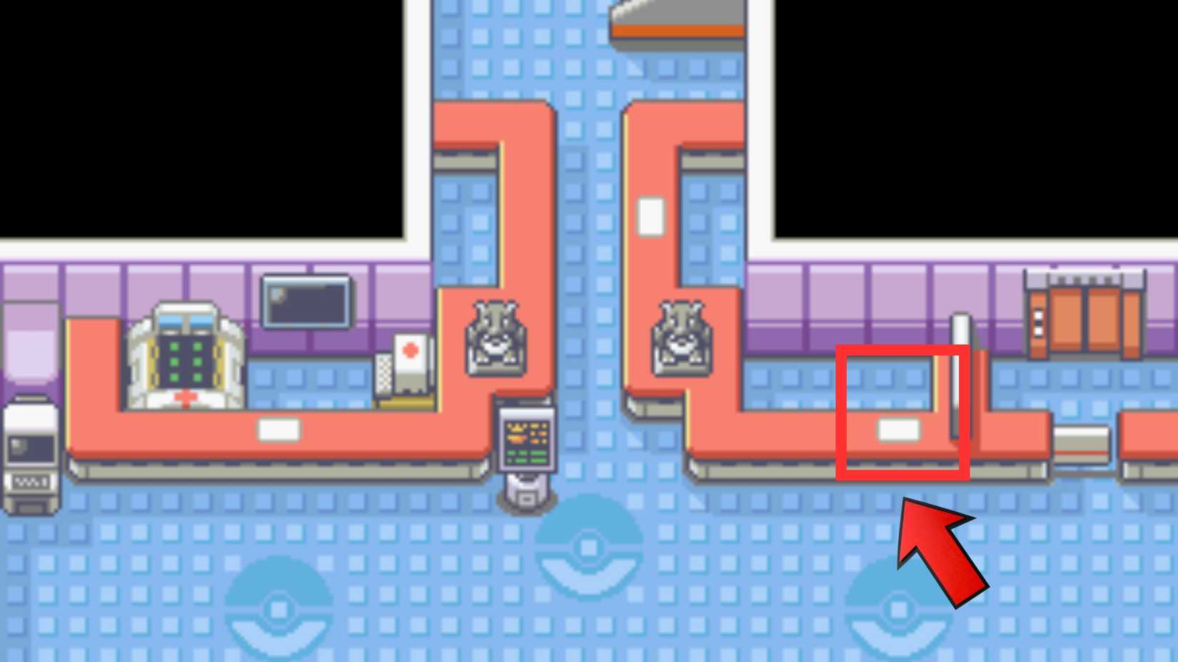 Trainer Tower Pocket Mart Ultra Ball Pokemon Fire Red Leaf Green