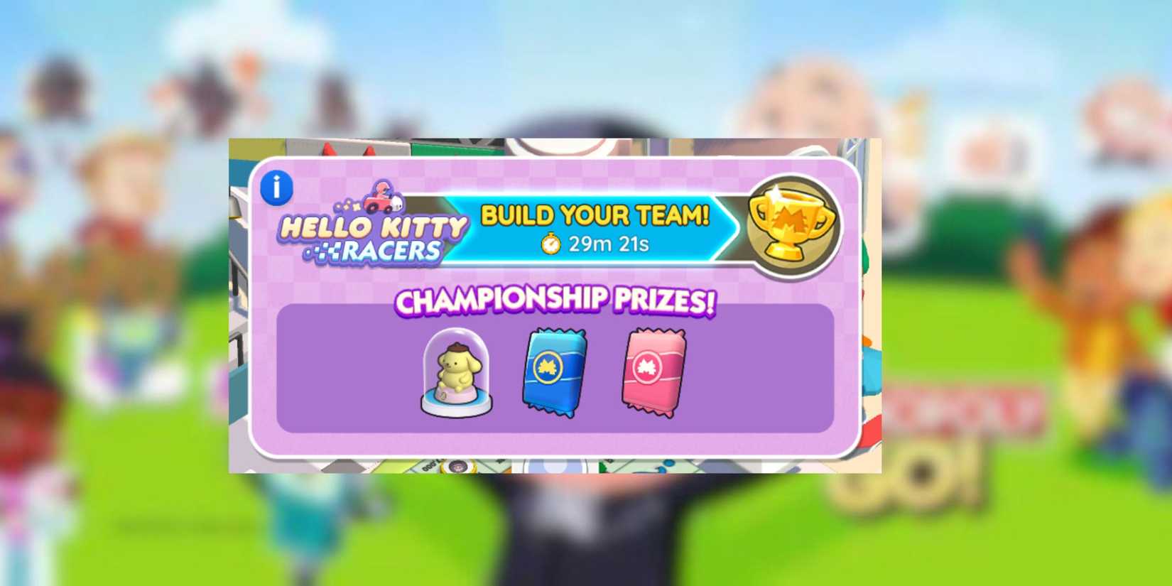 hello kitty racers monopoly go 