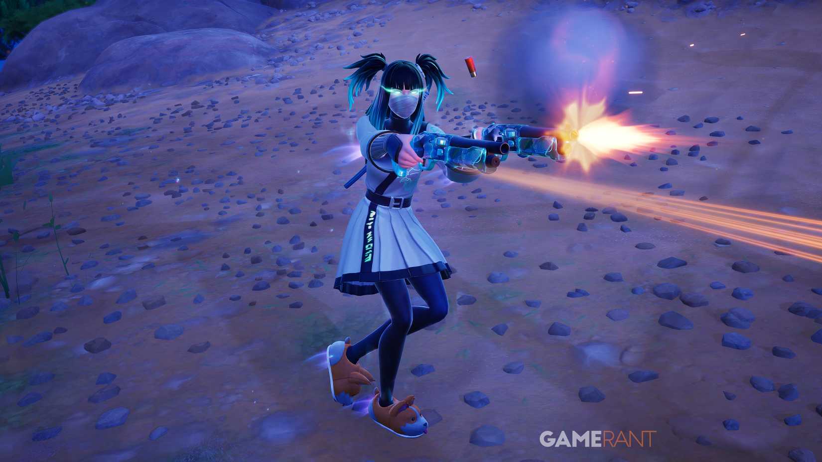 Twin Hammer Shotguns in Fortnite Showdown