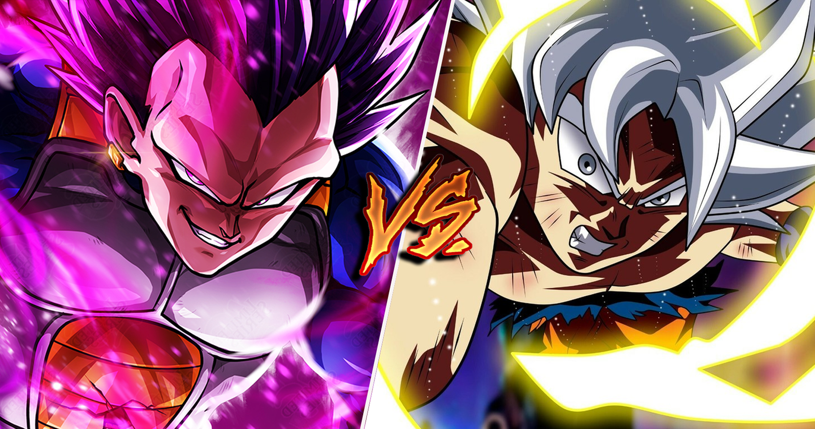 Ultra Ego Vegeta vs Ultra Instinct Goku