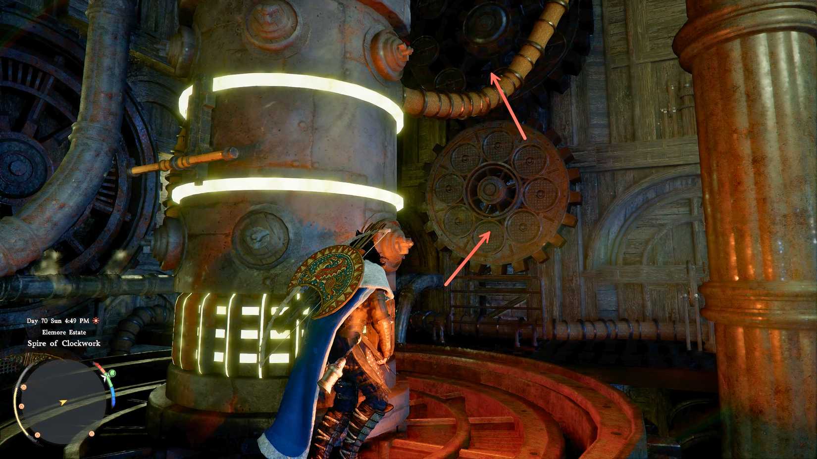 Spire of Clockwork Key Location & Puzzle Solution in Crimson Desert