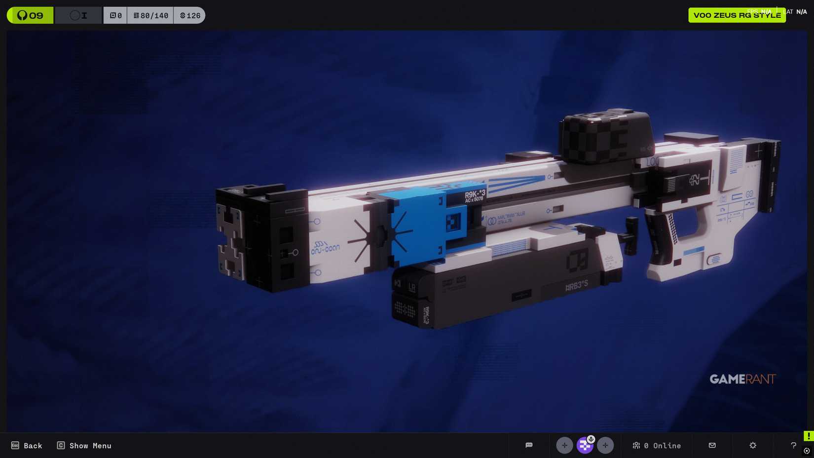 V00 Zeus RG skin - Marathon