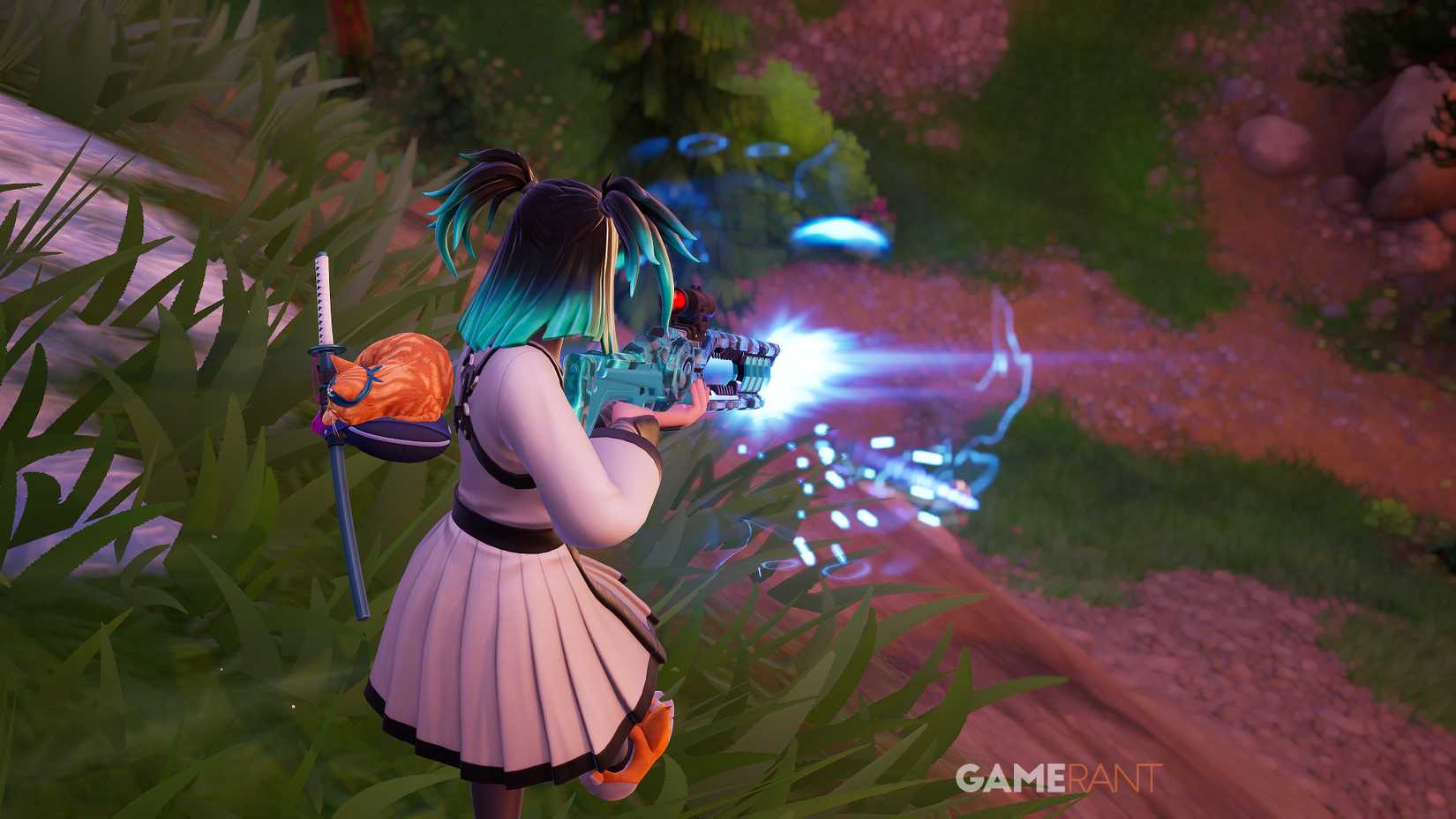 Vector 7 DMR in Fortnite Showdown