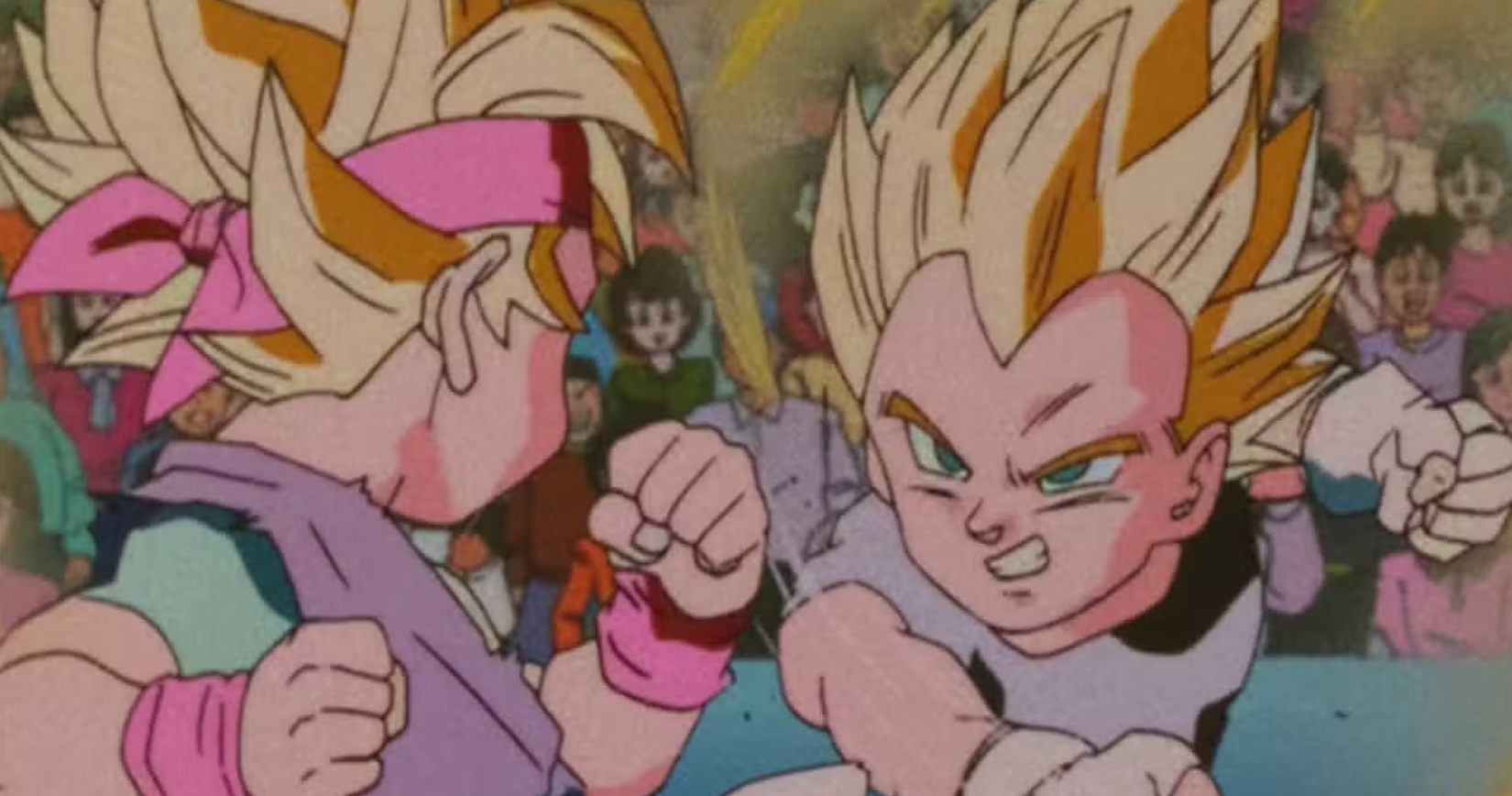 Vegeta Jr. vs Goku Jr