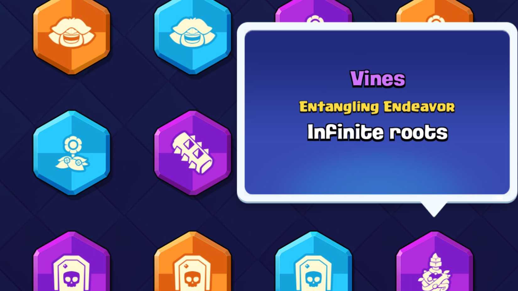 vines modifier clash royale