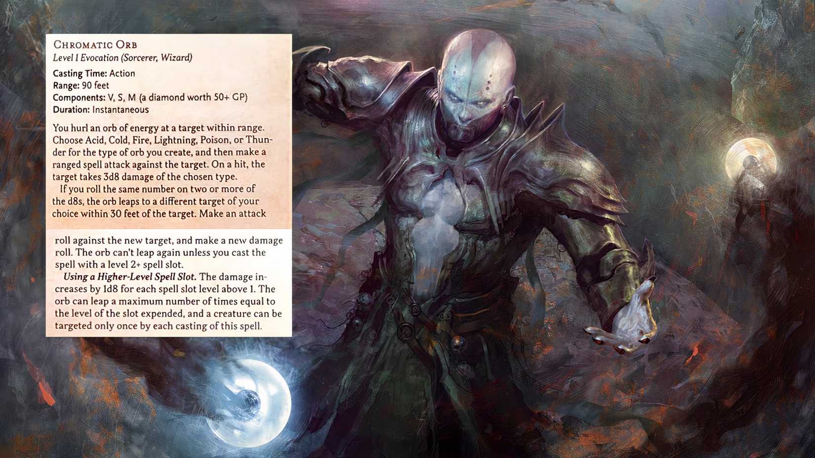 Warding Orb card from Magic the Gathering