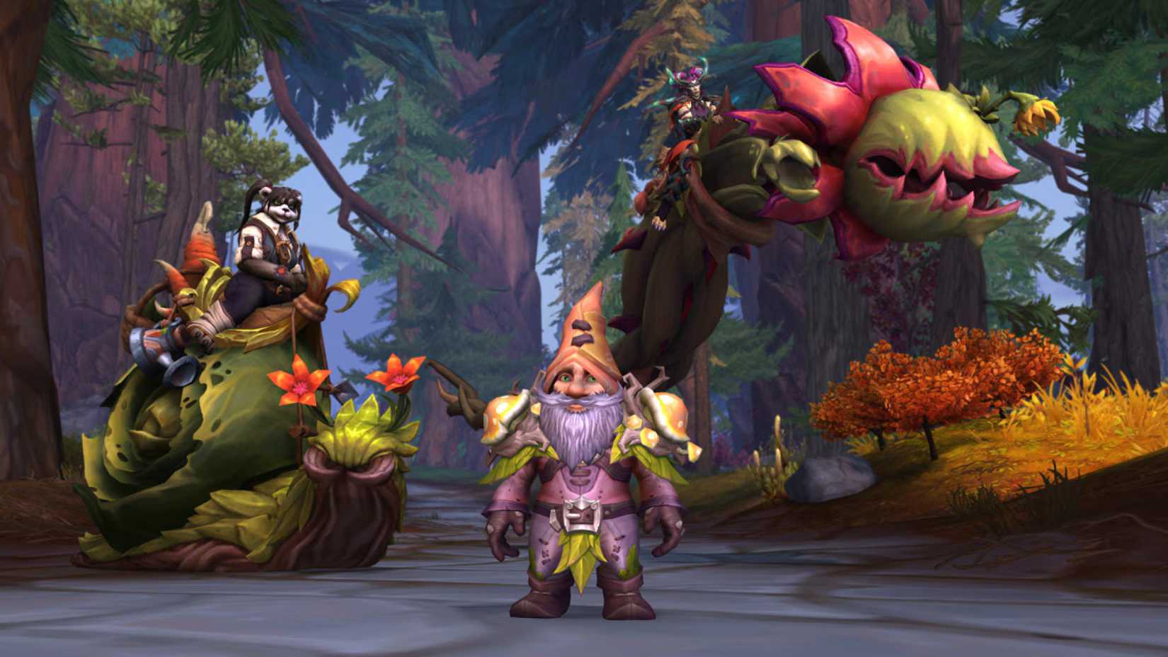 world of warcraft april 2026 trading post forest dwellers butterfly attire arboreal pseudoshell vicious snapmaw