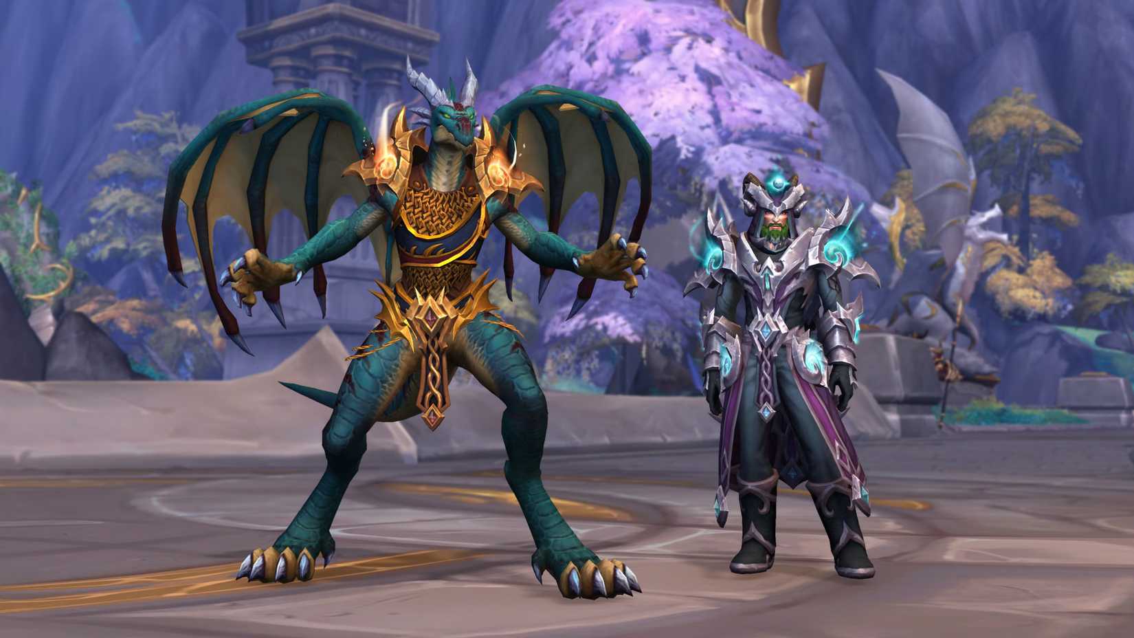 world of warcraft dracthyr evoker dragon visage-1