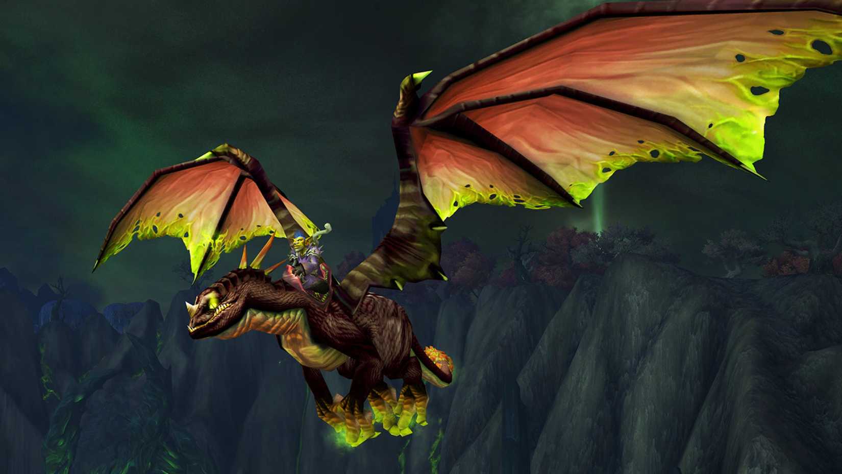 world of warcraft feldrake mount twitch drop