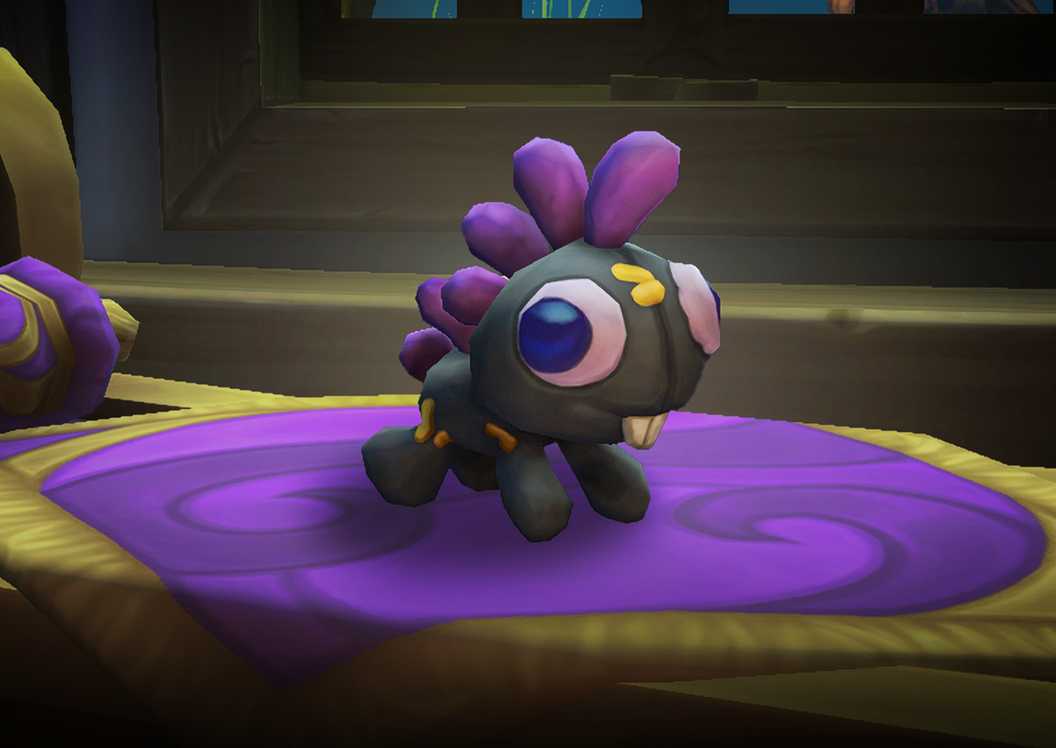 world of warcraft midnight season 1 twitch drop cuddly void grrgle housing decor plush