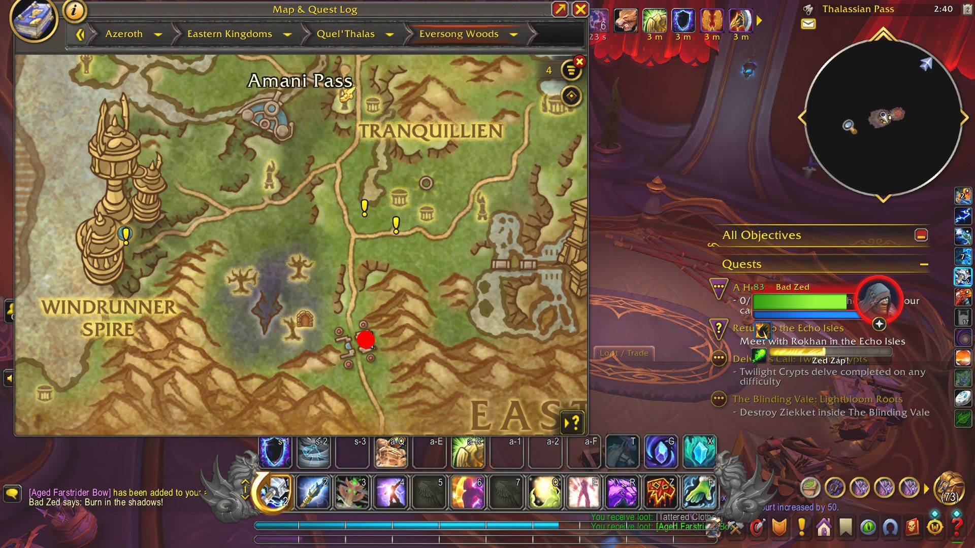 All Eversong Woods Rare Mob Locations in WoW Midnight (A Bloody Song)