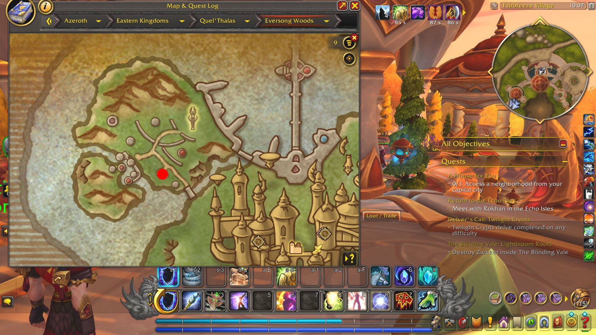 Treasures of Eversong Woods Achievement in World of Warcraft Midnight