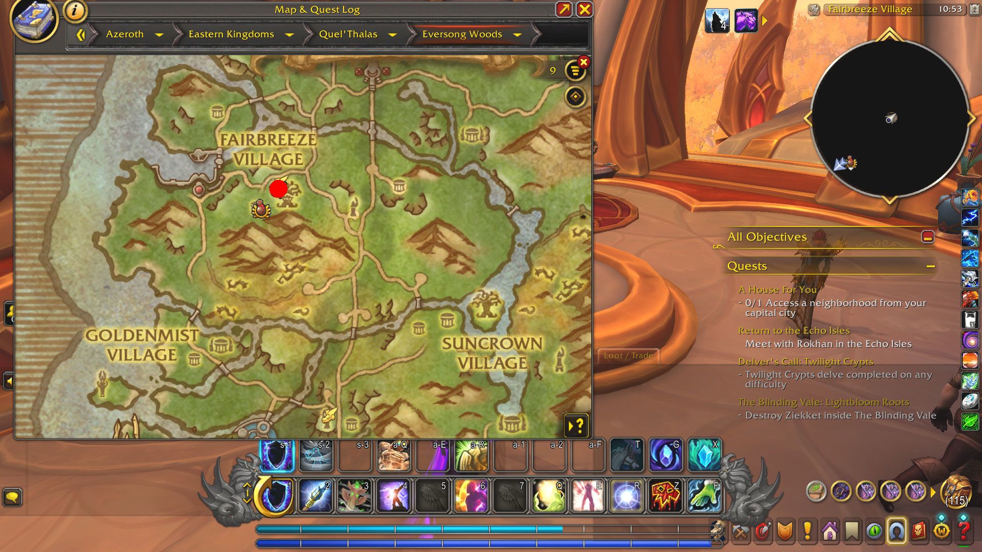 Treasures of Eversong Woods Achievement in World of Warcraft Midnight