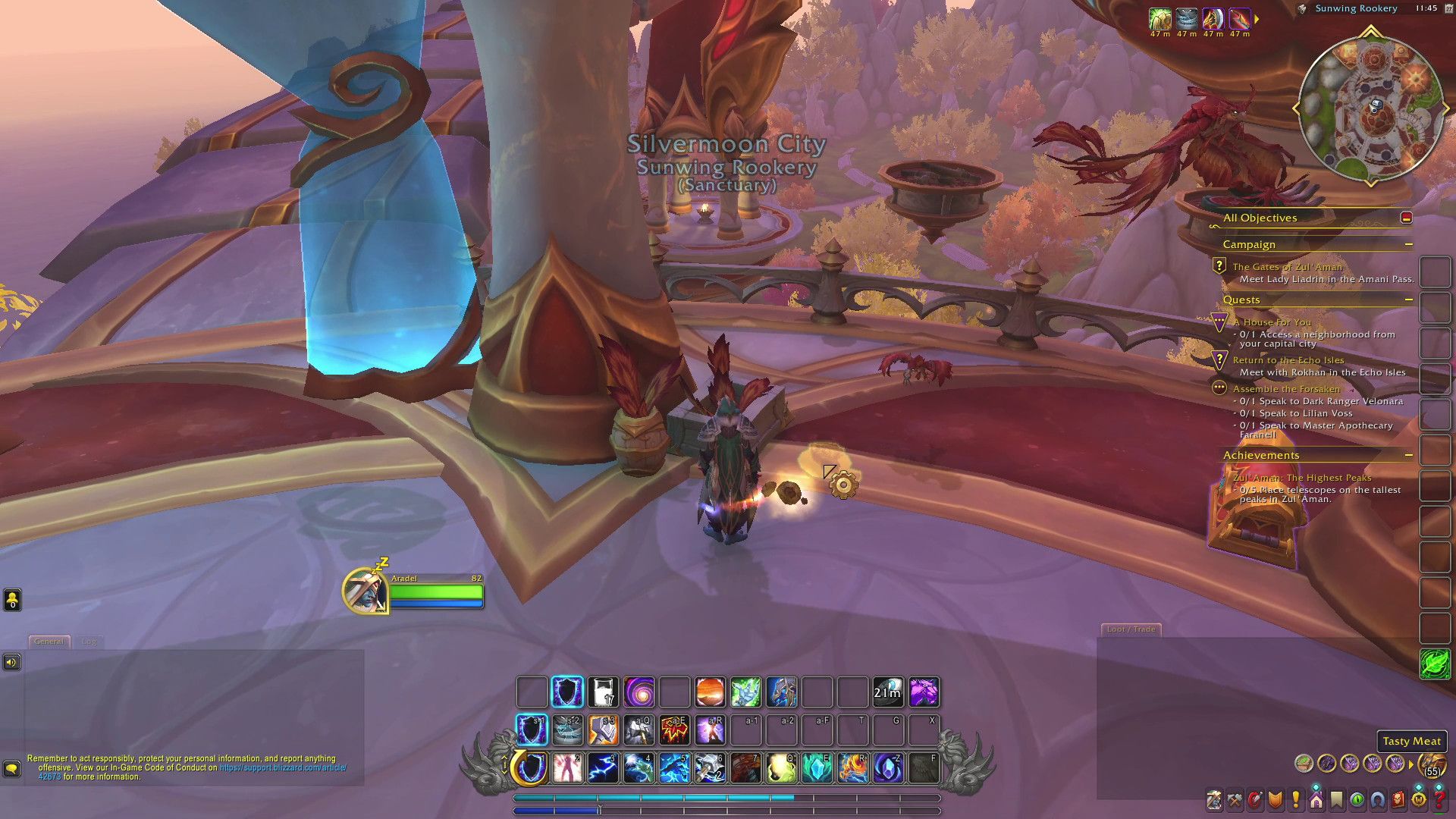 Treasures of Eversong Woods Achievement in World of Warcraft Midnight